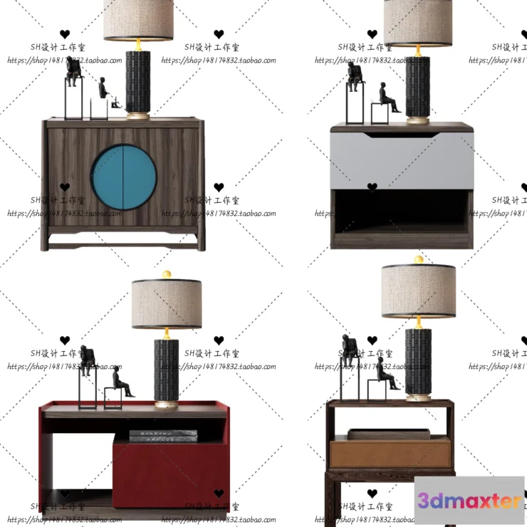 1128362 - Side Table - 3D Models - 1316