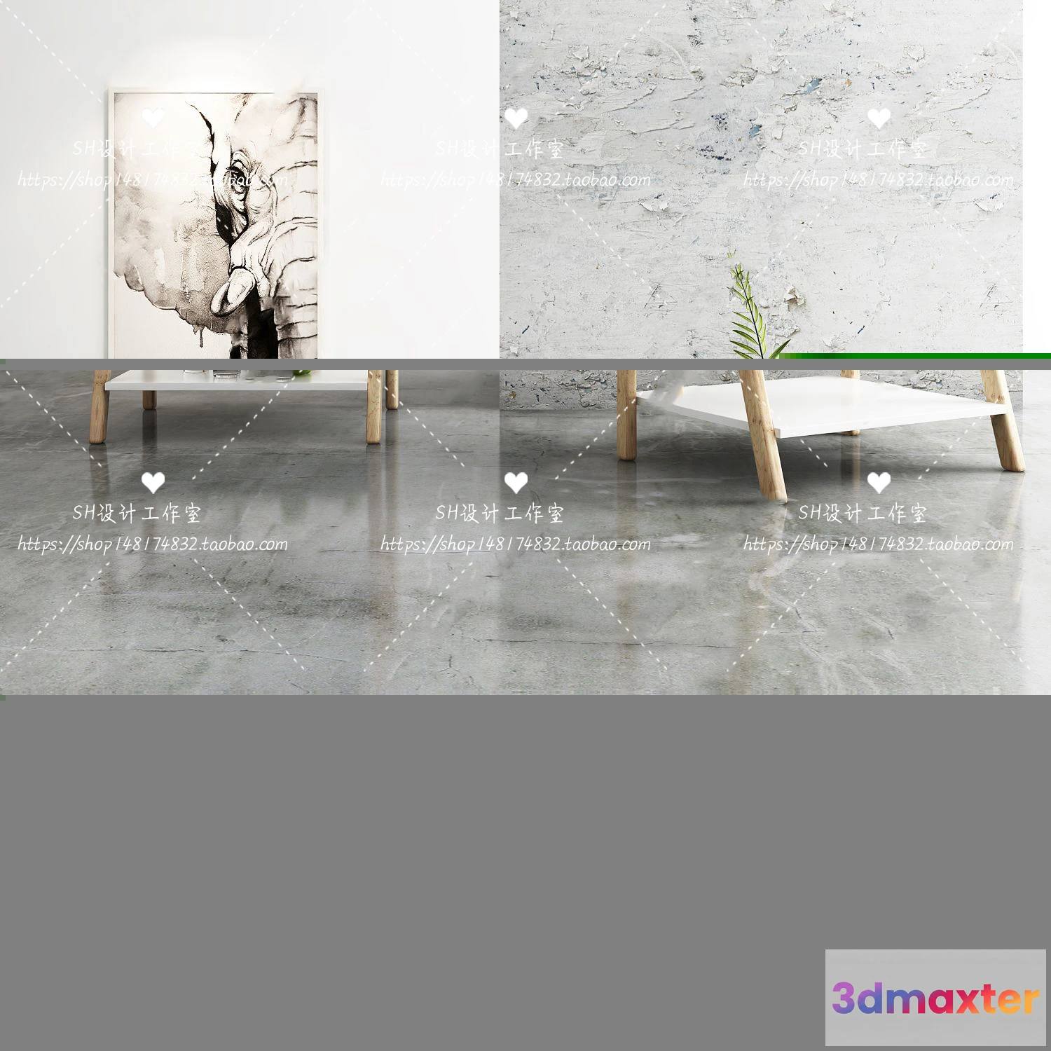 1128364 - Side Table - 3D Models - 1317