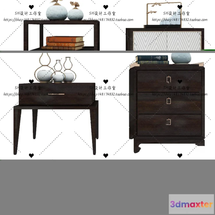 1128374 - Side Table - 3D Models - 1322