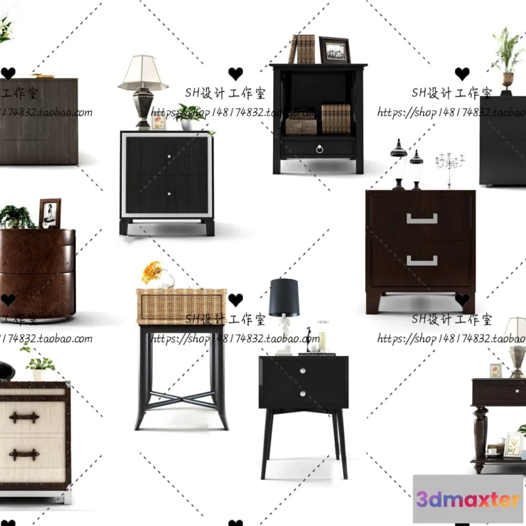 1128376 - Side Table - 3D Models - 1323