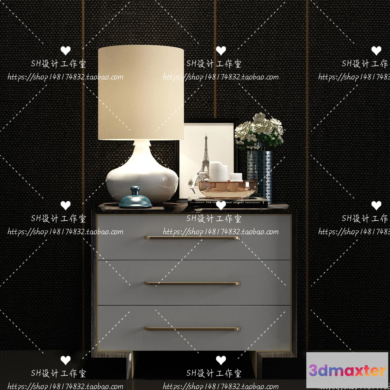 1128382 - Side Table - 3D Models - 1326