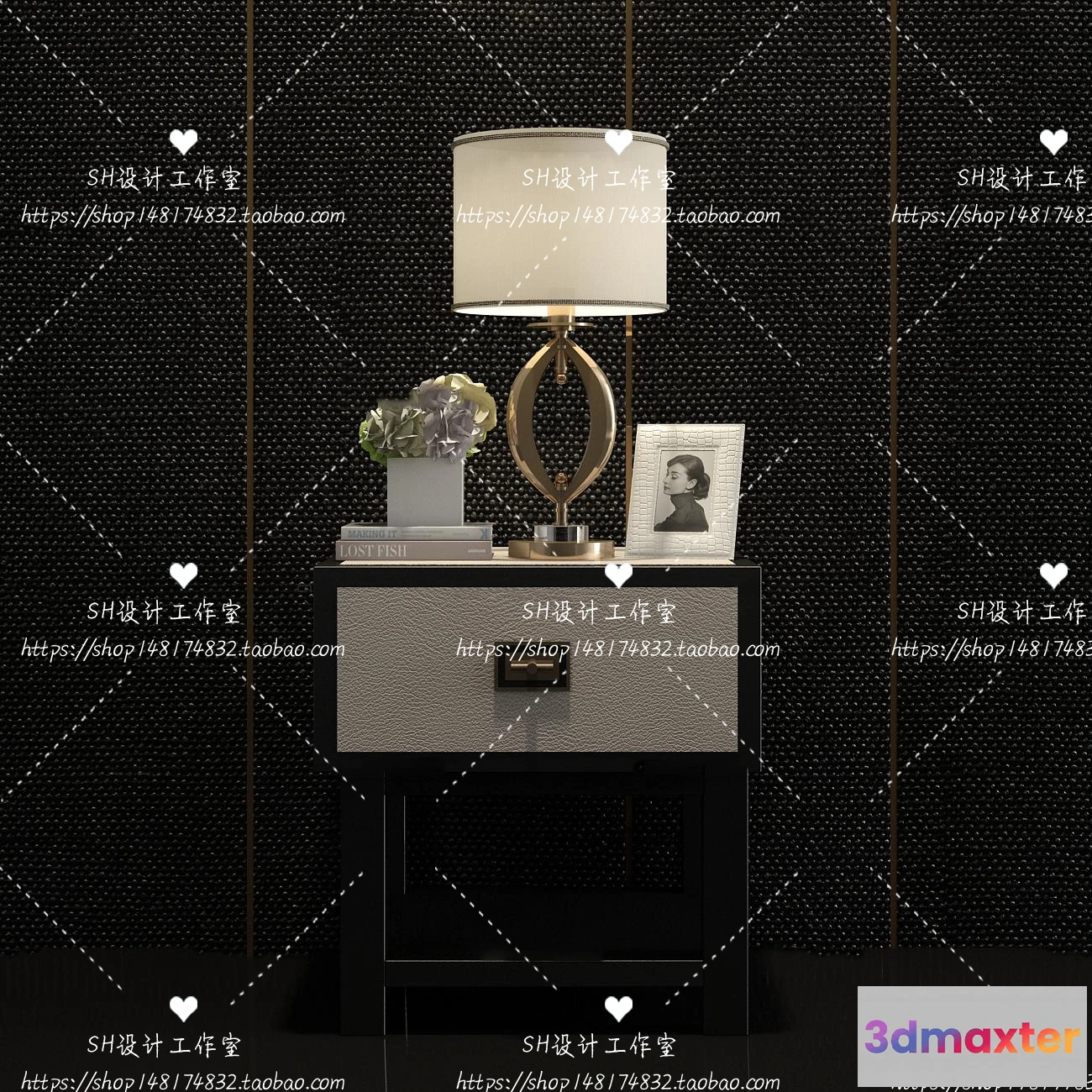 1128384 - Side Table - 3D Models - 1327