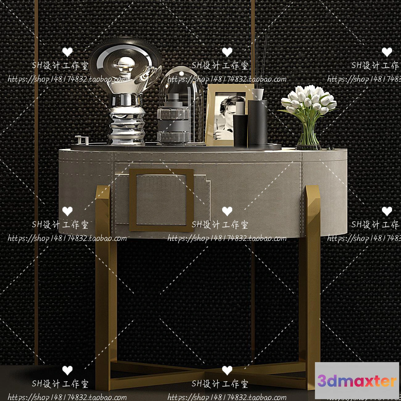 1128392 - Side Table - 3D Models - 1331