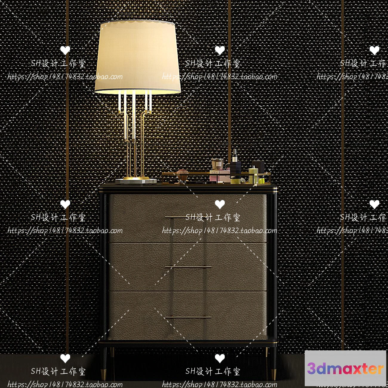 1128404 - Side Table - 3D Models - 1337