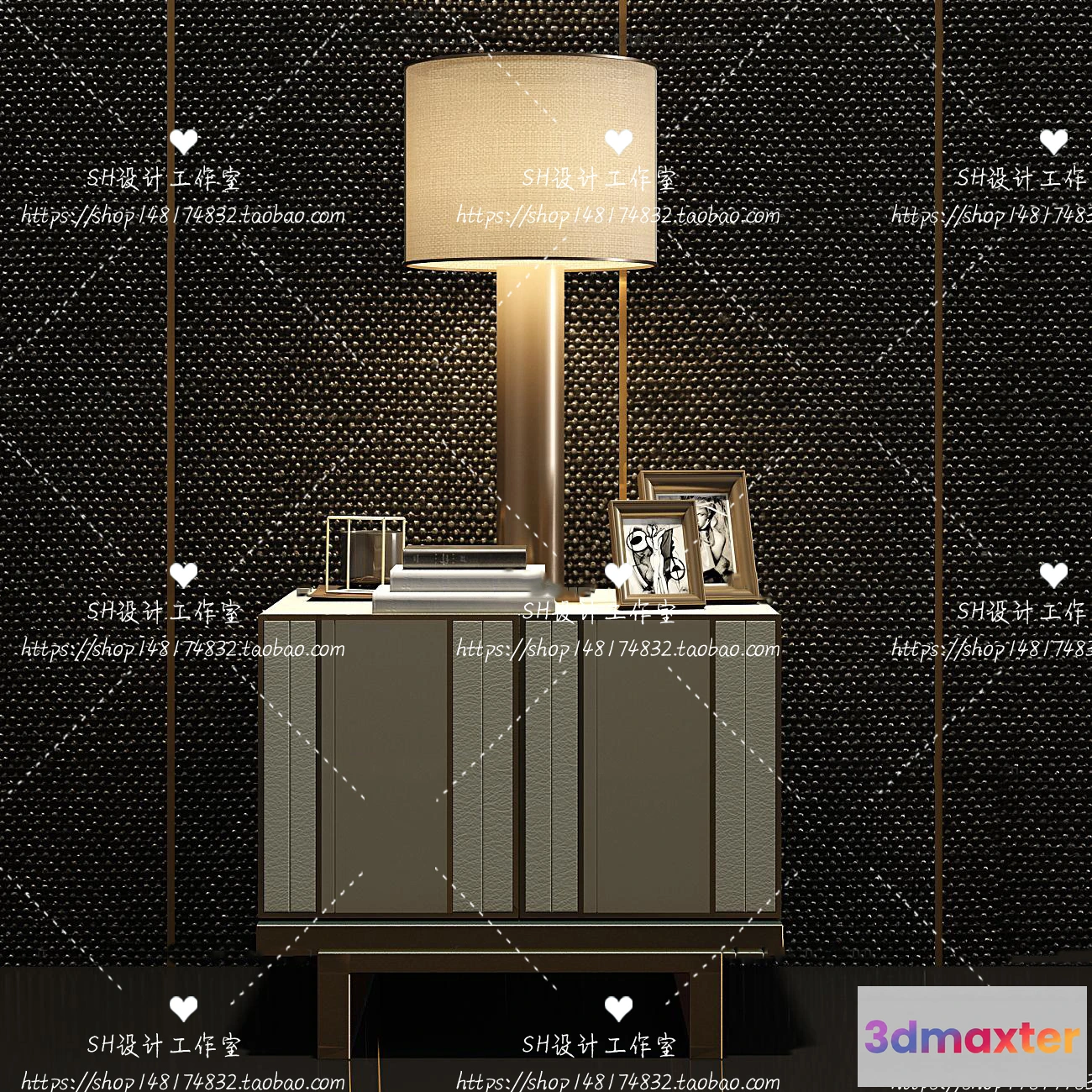 1128412 - Side Table - 3D Models - 1341