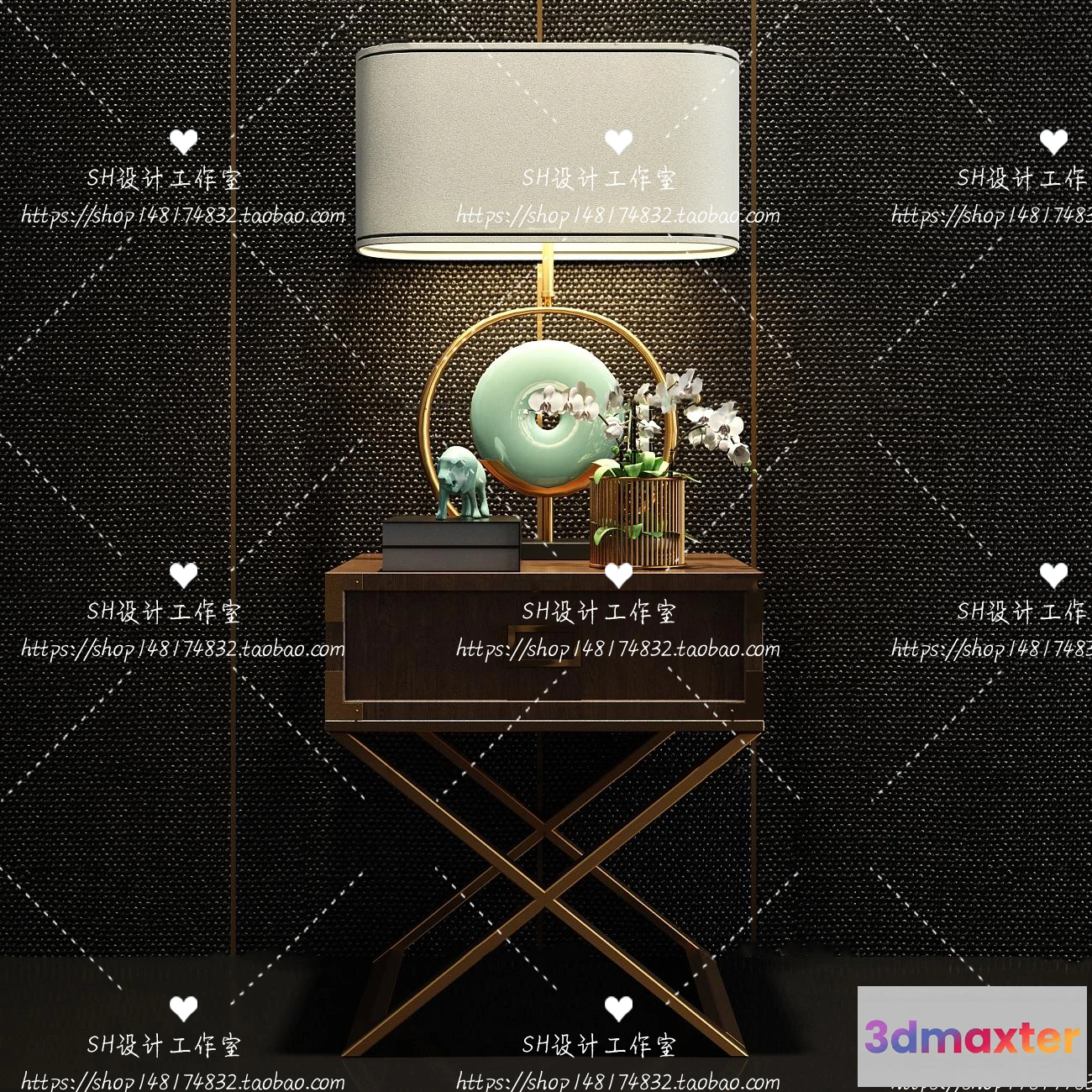 1128436 - Side Table - 3D Models - 1353