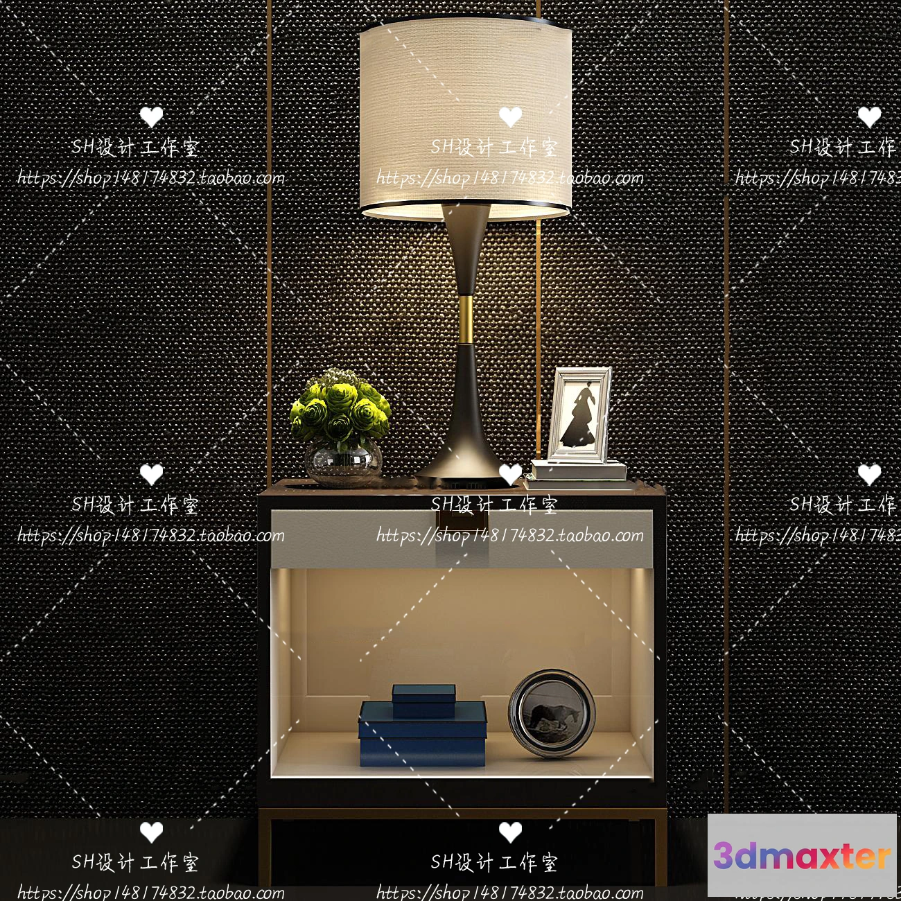 1128440 - Side Table - 3D Models - 1355