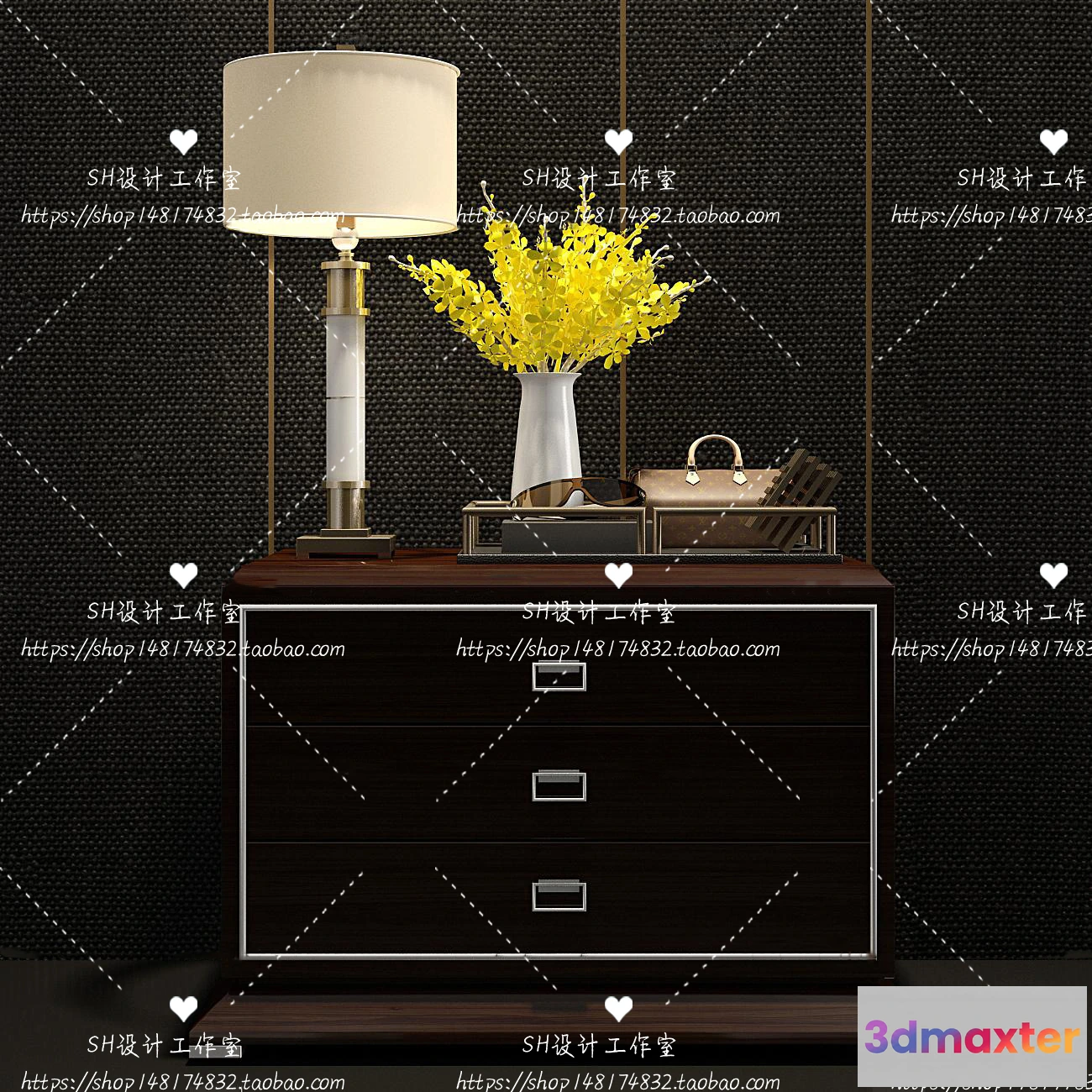 1128448 - Side Table - 3D Models - 1359