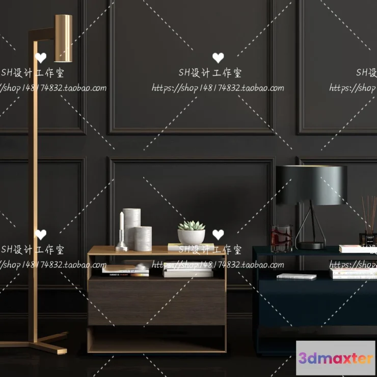 1128454 - Side Table - 3D Models - 1362