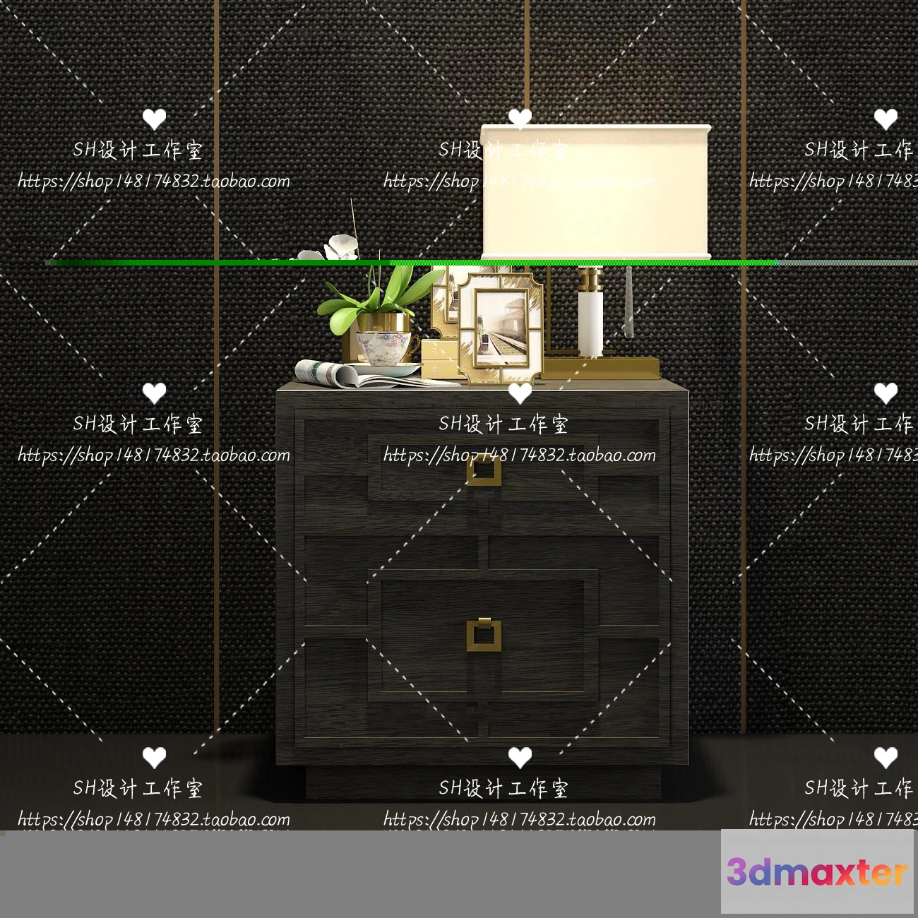 1128462 - Side Table - 3D Models - 1366