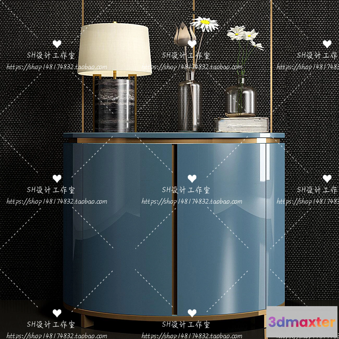 1128464 - Side Table - 3D Models - 1367