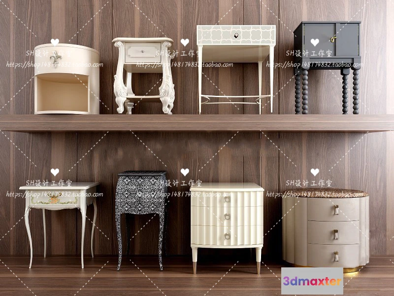 1128490 - Side Table - 3D Models - 1380