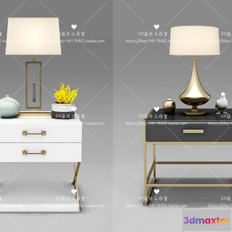 1128498 - Side Table - 3D Models - 1384