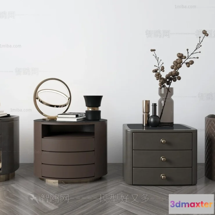 1375486 - Bedside Tables - 3D Furniture Models - 017 3D Max