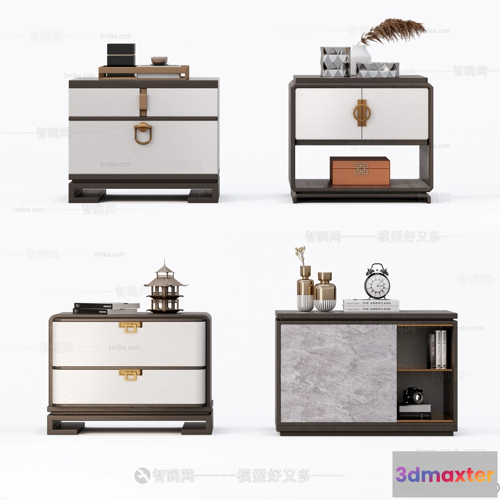 1375705 - Bedside Tables - 3D Furniture Models - 020 3D Max