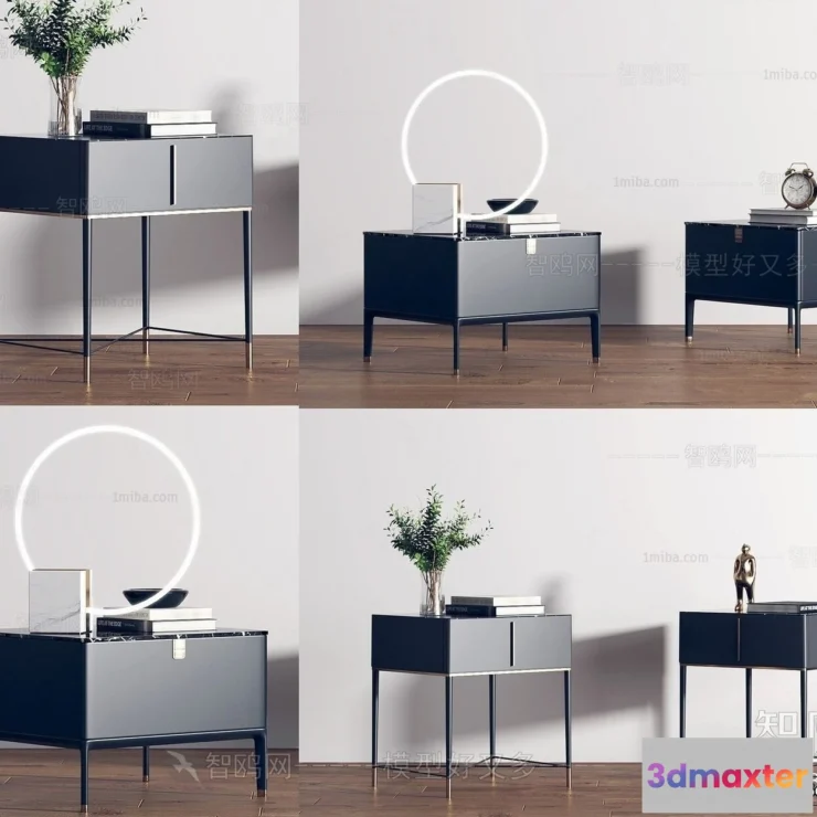 1375825 - Bedside Tables - 3D Furniture Models - 022 3D Max