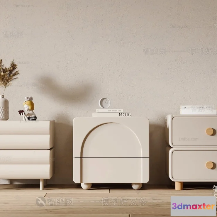 1375955 - Bedside Tables - 3D Furniture Models - 024 3D Max