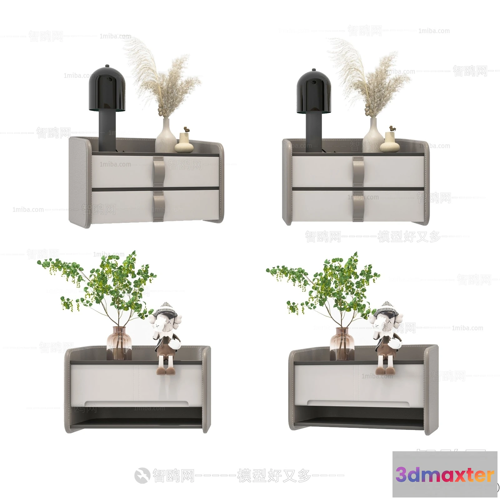 1376418 - Bedside Tables - 3D Furniture Models - 031 3D Max