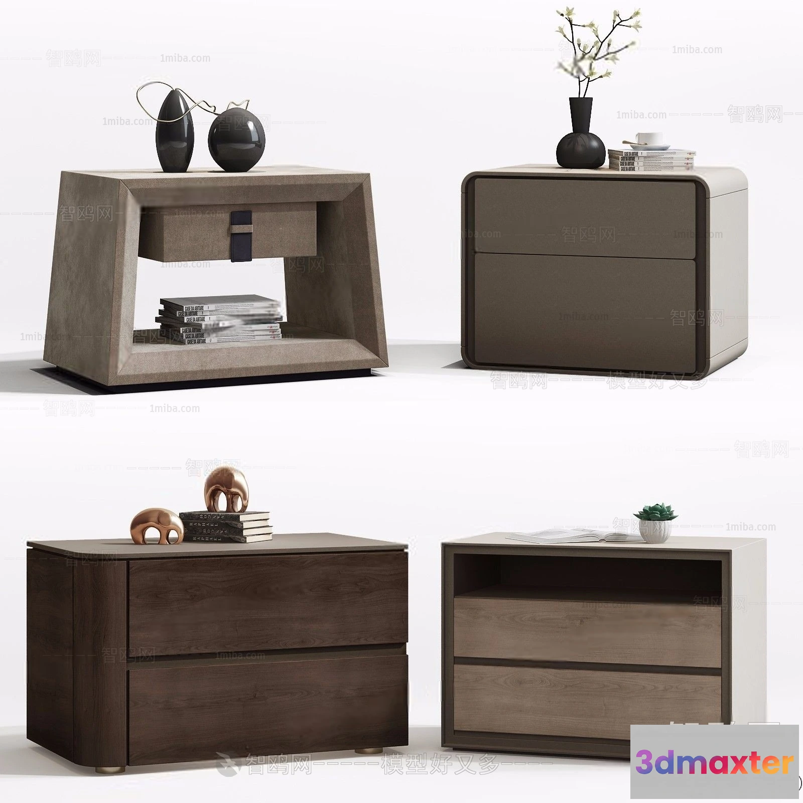 1377693 - Bedside Tables - 3D Furniture Models - 050 3D Max