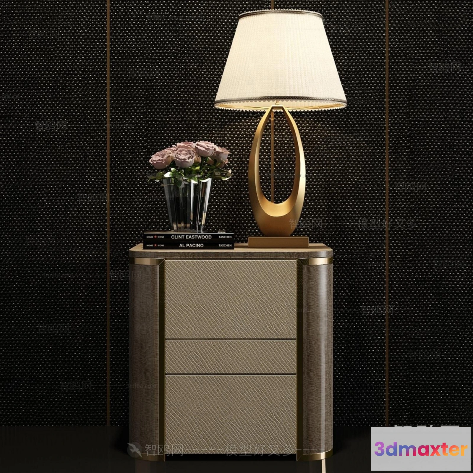 1378287 - Bedside Tables - 3D Furniture Models - 059 3D Max