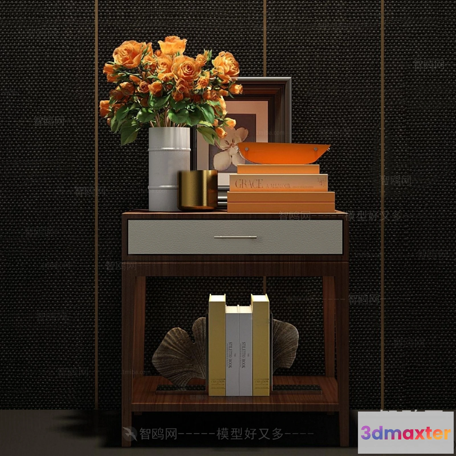 1378724 - Bedside Tables - 3D Furniture Models - 066 3D Max