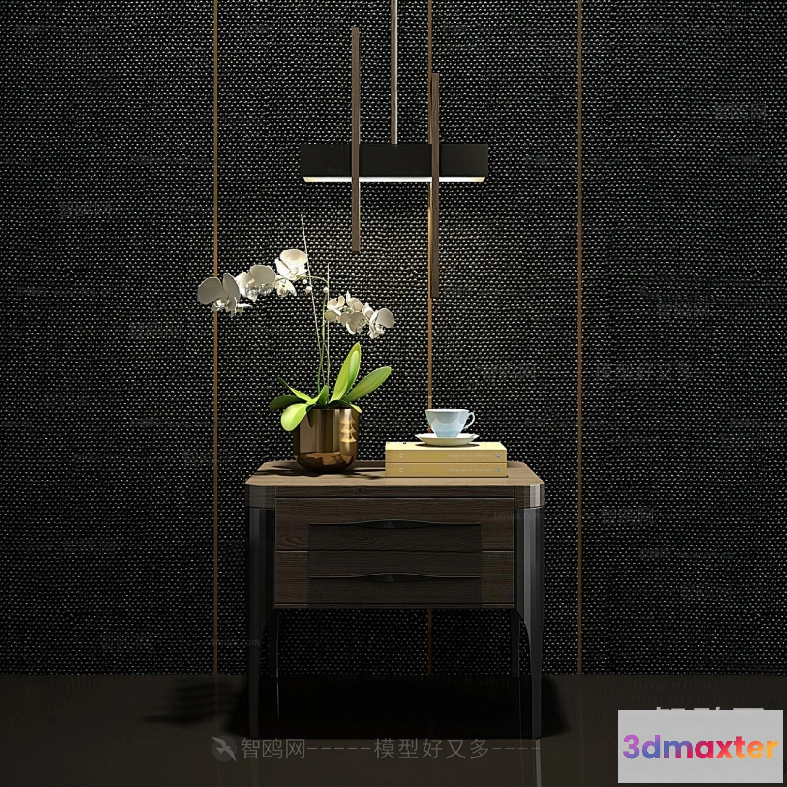 1378792 - Bedside Tables - 3D Furniture Models - 067 3D Max