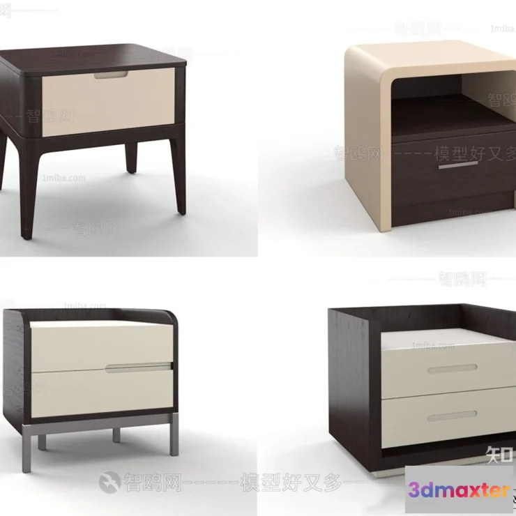 1378989 - Bedside Tables - 3D Furniture Models - 070 3D Max