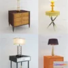 1379184 - Bedside Tables - 3D Furniture Models - 073 3D Max