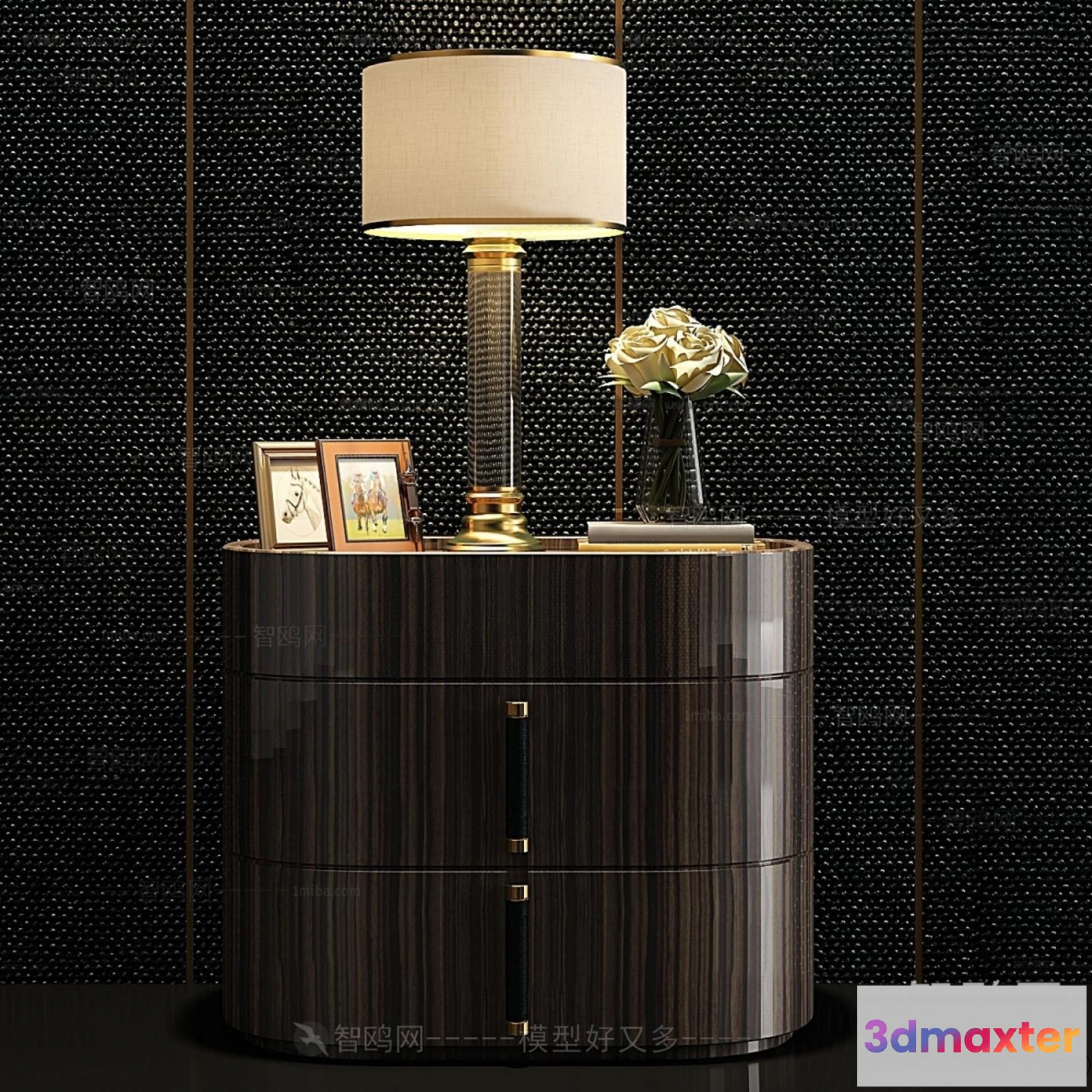 1379253 - Bedside Tables - 3D Furniture Models - 074 3D Max