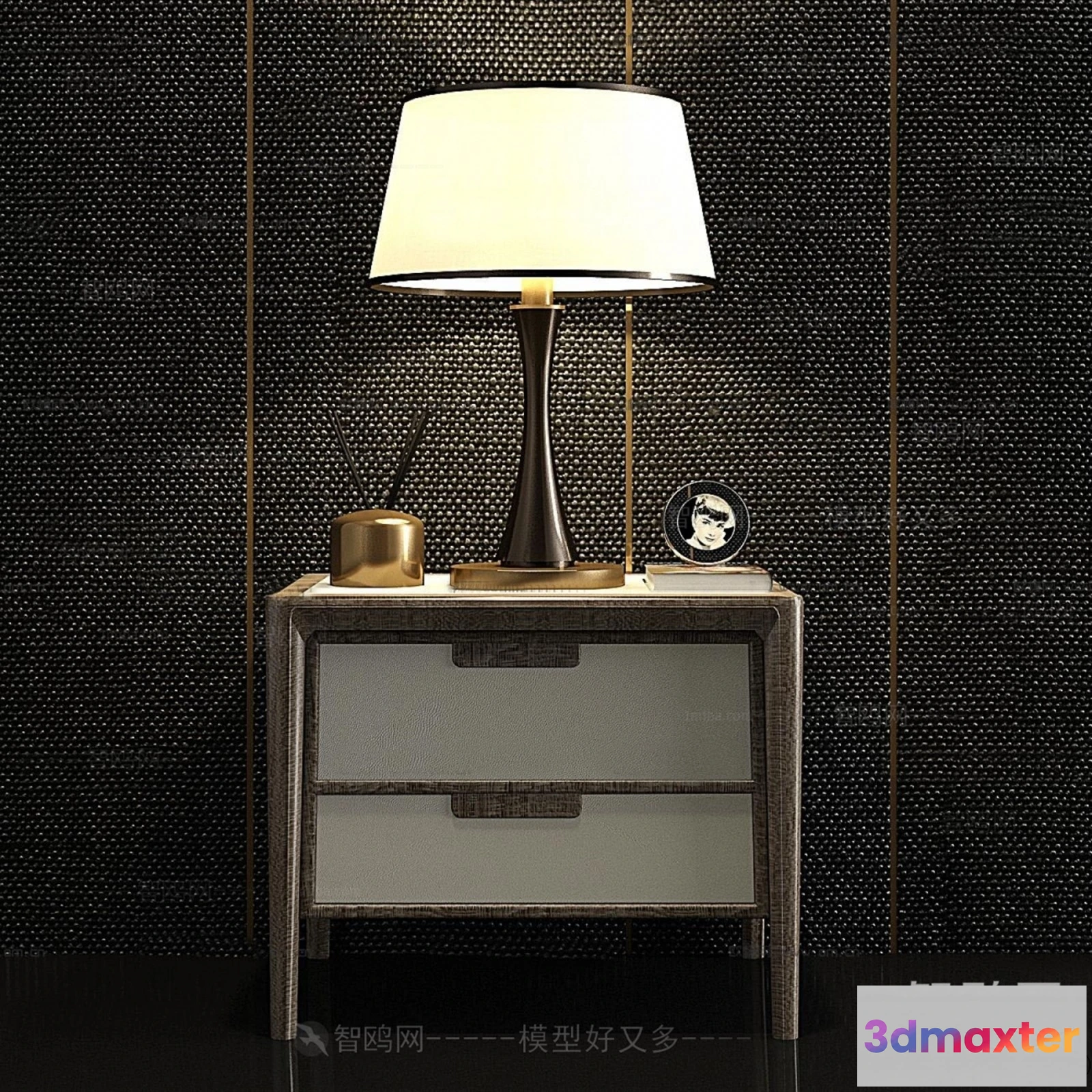 1379397 - Bedside Tables - 3D Furniture Models - 076 3D Max