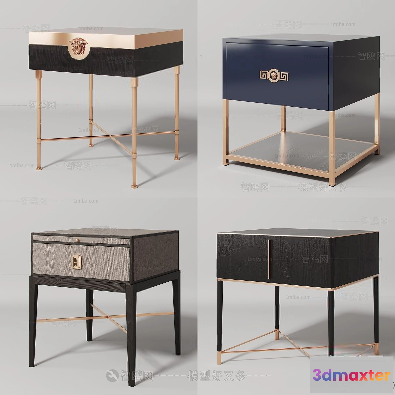 1379651 - Bedside Tables - 3D Furniture Models - 080 3D Max