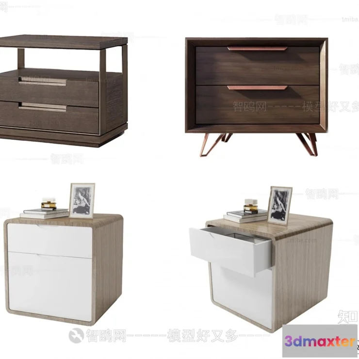 1379912 - Bedside Tables - 3D Furniture Models - 084 3D Max