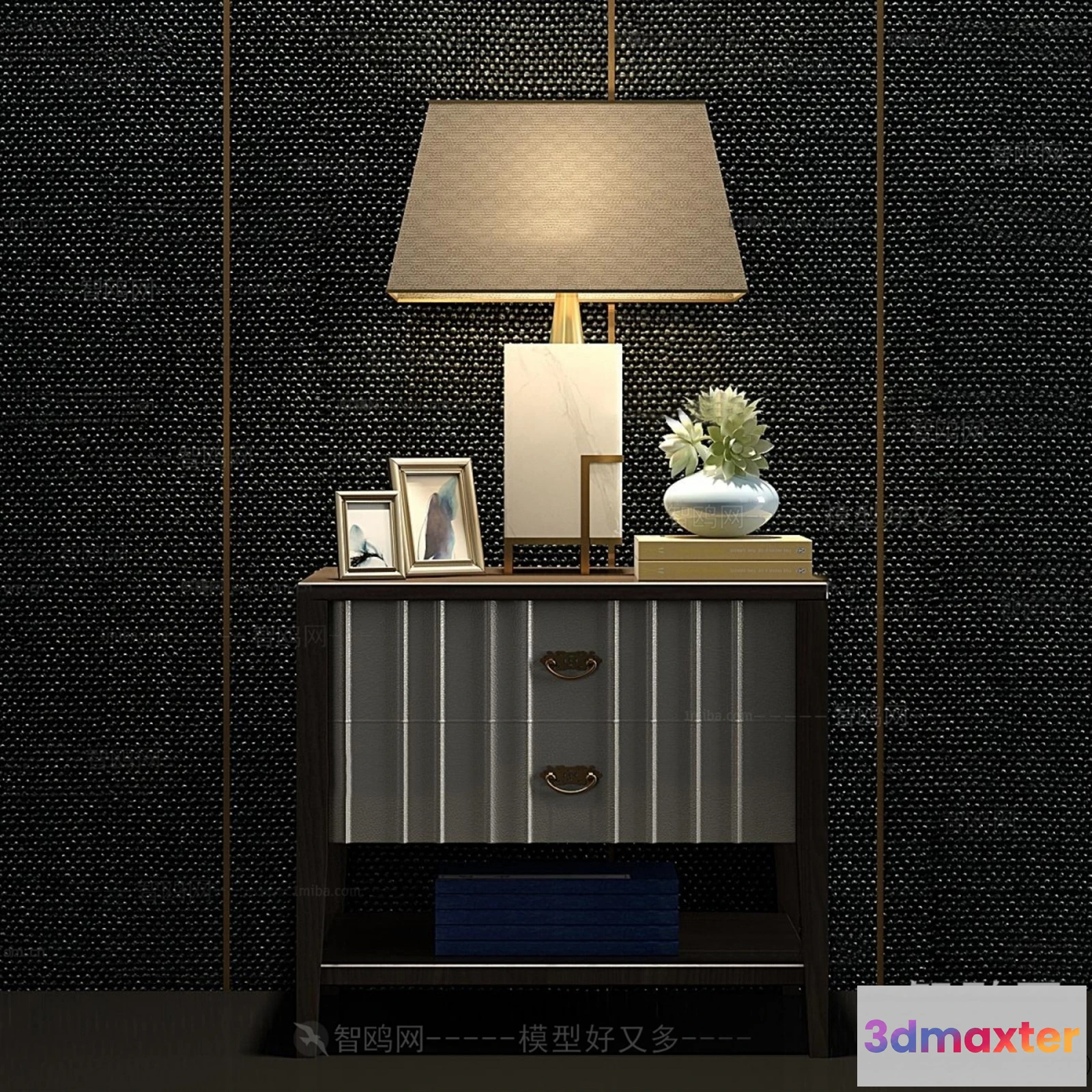 1380049 - Bedside Tables - 3D Furniture Models - 086 3D Max