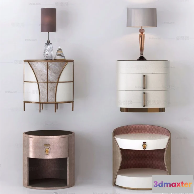 1380725 - Bedside Tables - 3D Furniture Models - 096 3D Max