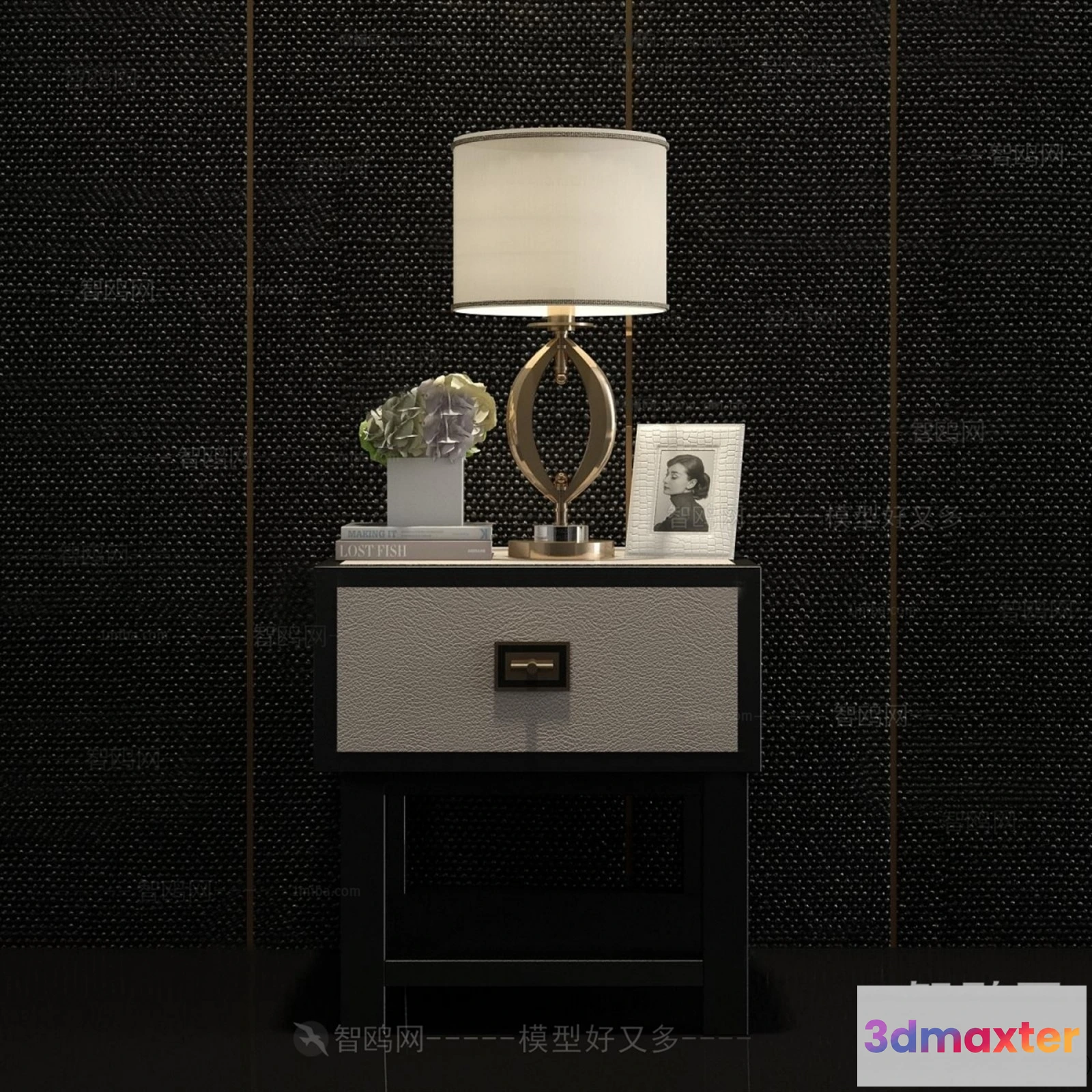 1381118 - Bedside Tables - 3D Furniture Models - 102 3D Max