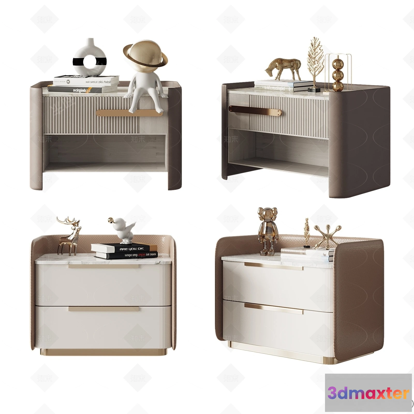 1381665 - Bedside Tables - 3D Furniture Models - 110 3D Max