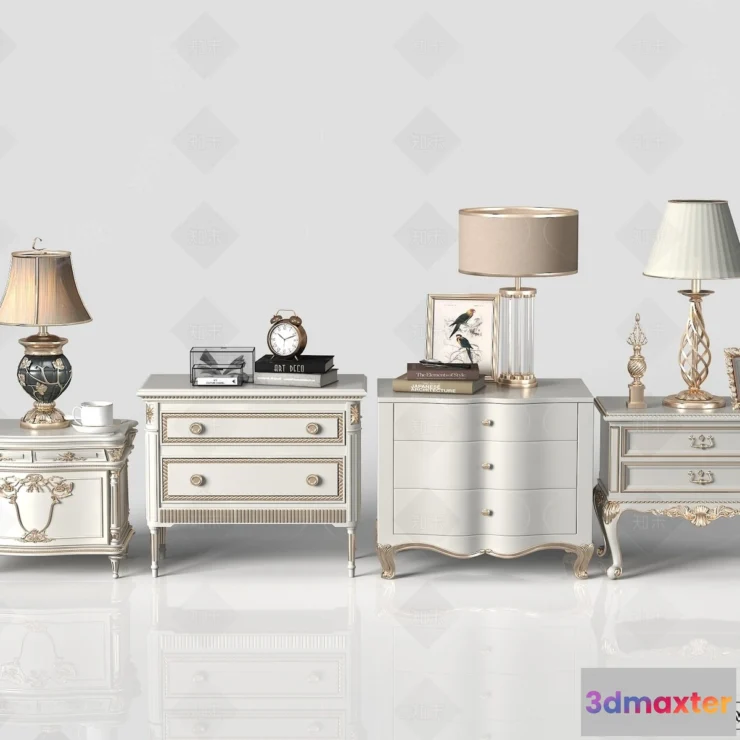 1381870 - Bedside Tables - 3D Furniture Models - 113 3D Max