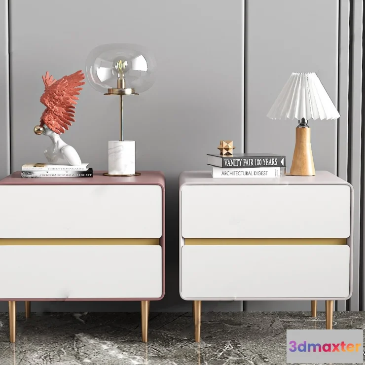 1382057 - Bedside Tables - 3D Furniture Models - 116 3D Max