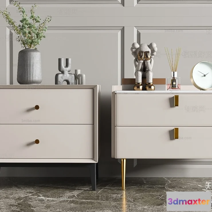 1382917 - Bedside Tables - 3D Furniture Models - 129 3D Max