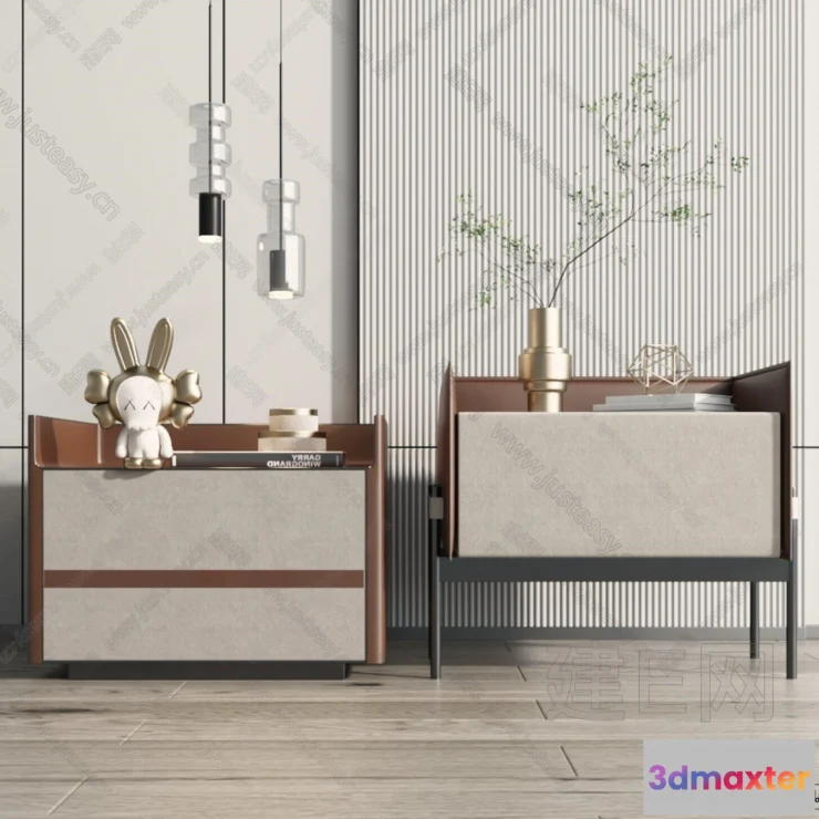 1384117 - Bedside Tables - 3D Furniture Models - 148 3D Max