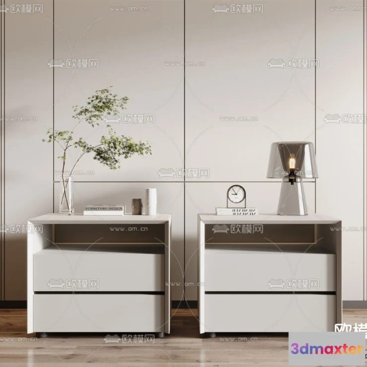 1384314 - Bedside Tables - 3D Furniture Models - 151 3D Max