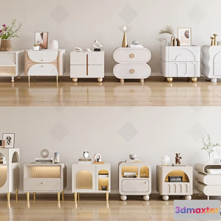 1384371 - Bedside Tables - 3D Furniture Models - 152 3D Max