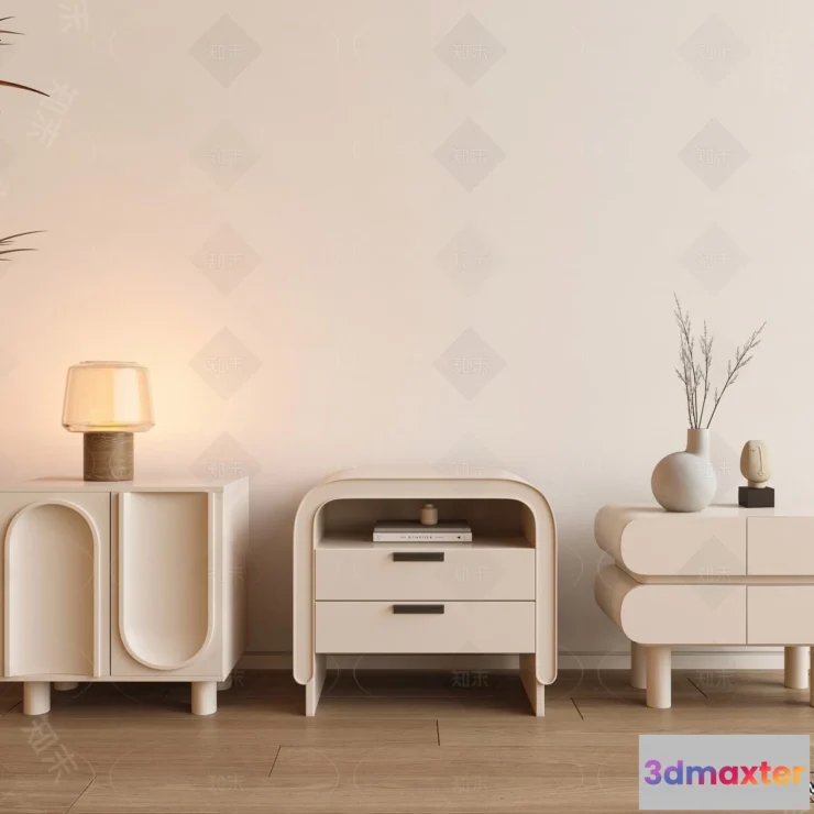 1385190 - Bedside Tables - 3D Furniture Models - 164 3D Max