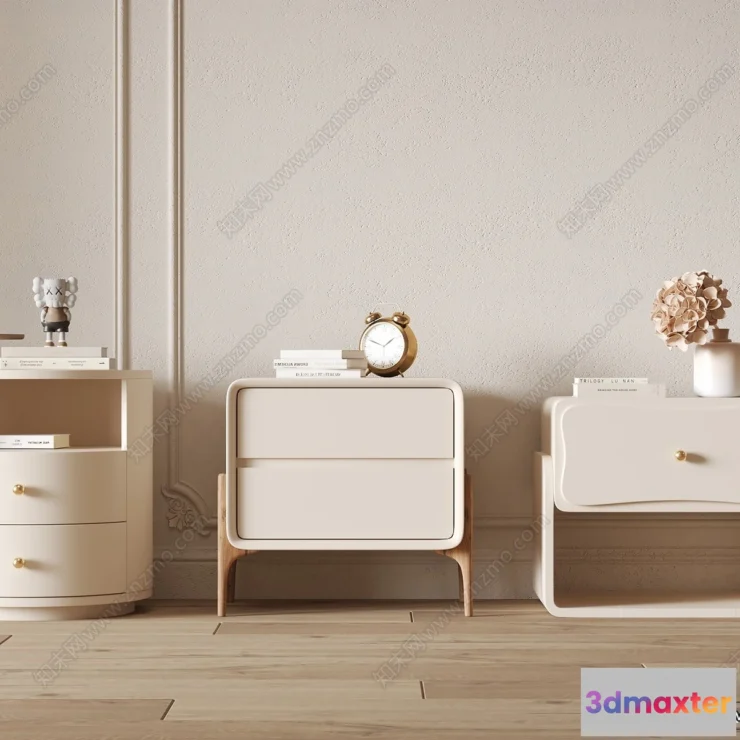 1385603 - Bedside Tables - 3D Furniture Models - 170 3D Max