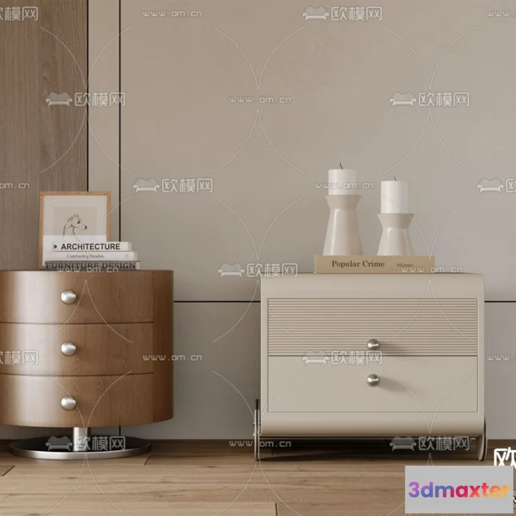 1385734 - Bedside Tables - 3D Furniture Models - 172 3D Max