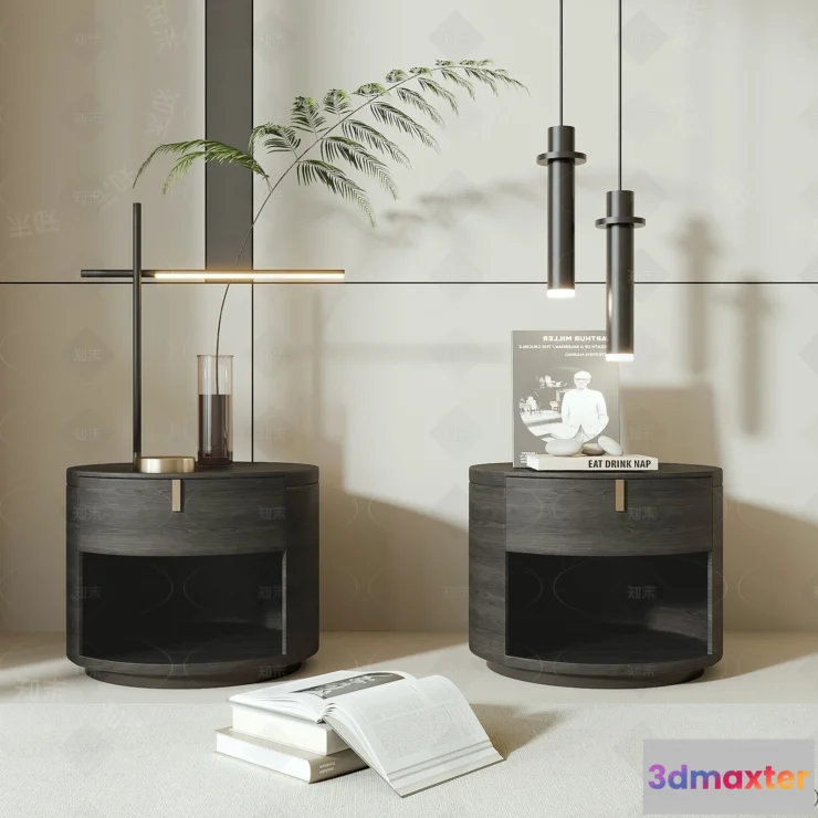 1386281 - Bedside Tables - 3D Furniture Models - 180 3D Max