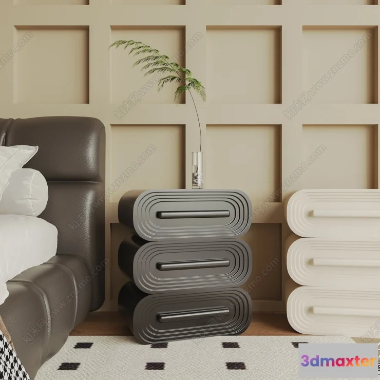 1386553 - Bedside Tables - 3D Furniture Models - 184 3D Max