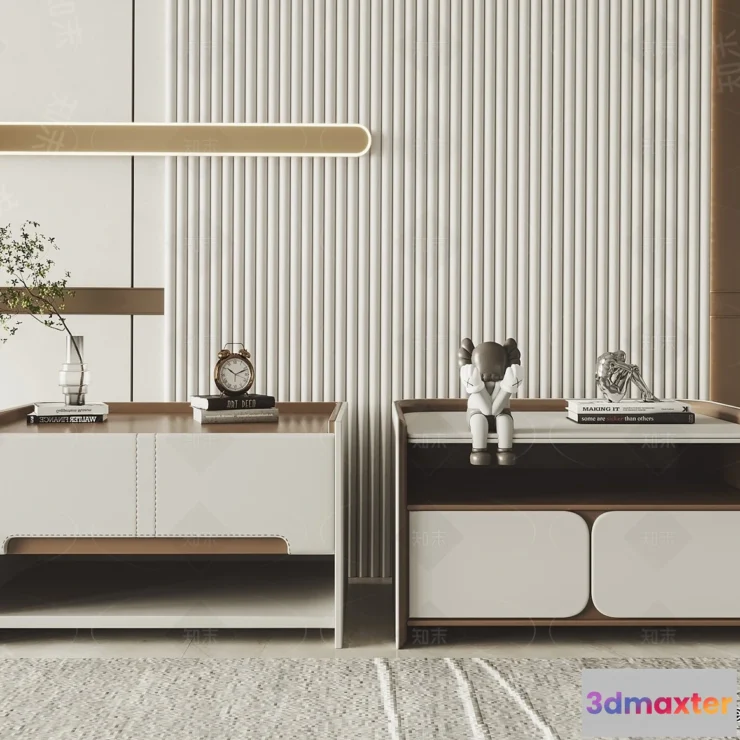 1386879 - Bedside Tables - 3D Furniture Models - 189 3D Max