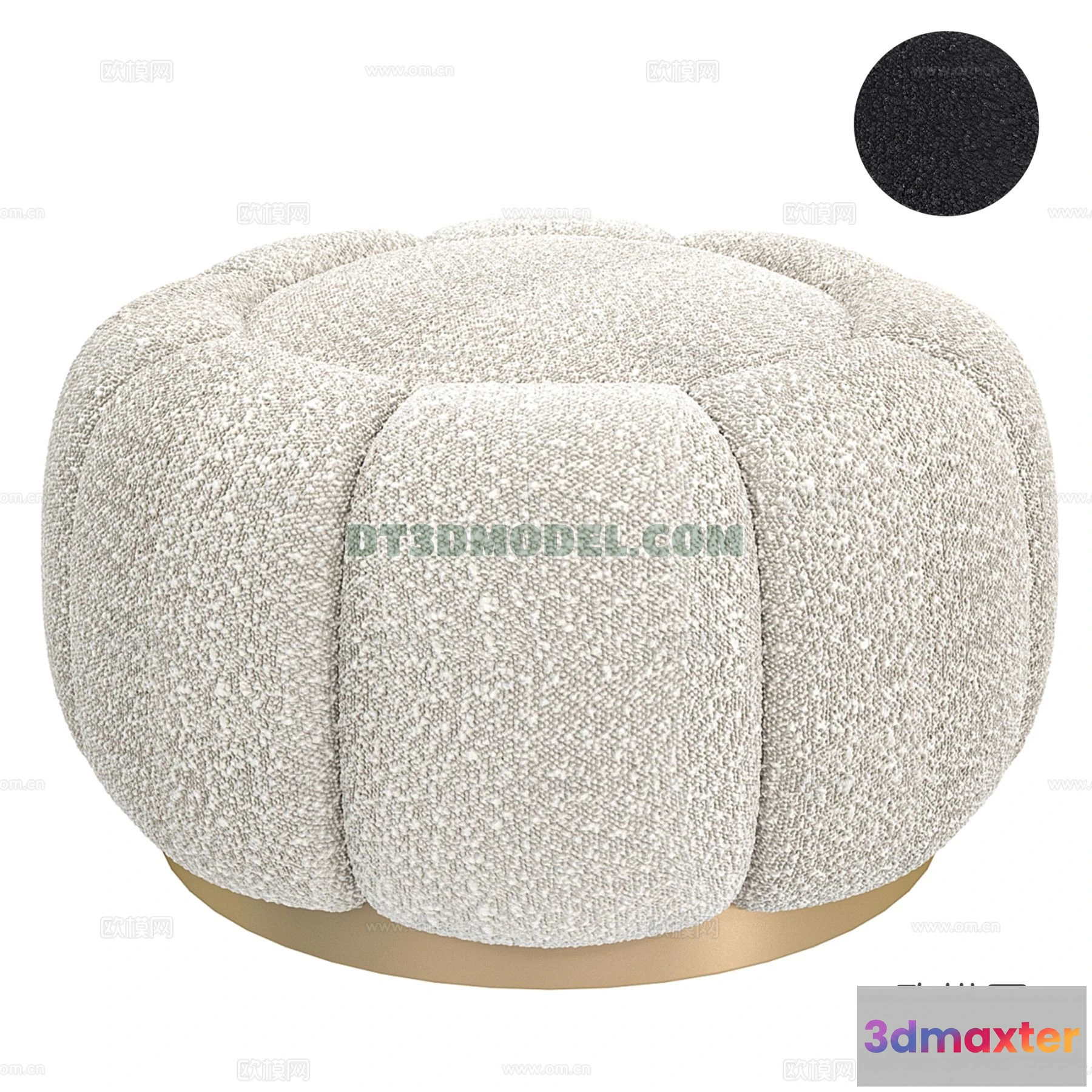 1517818 - FURNITURE - BEDSIDE TABLE - 3D Model For Interior Design - 2079 3D Max