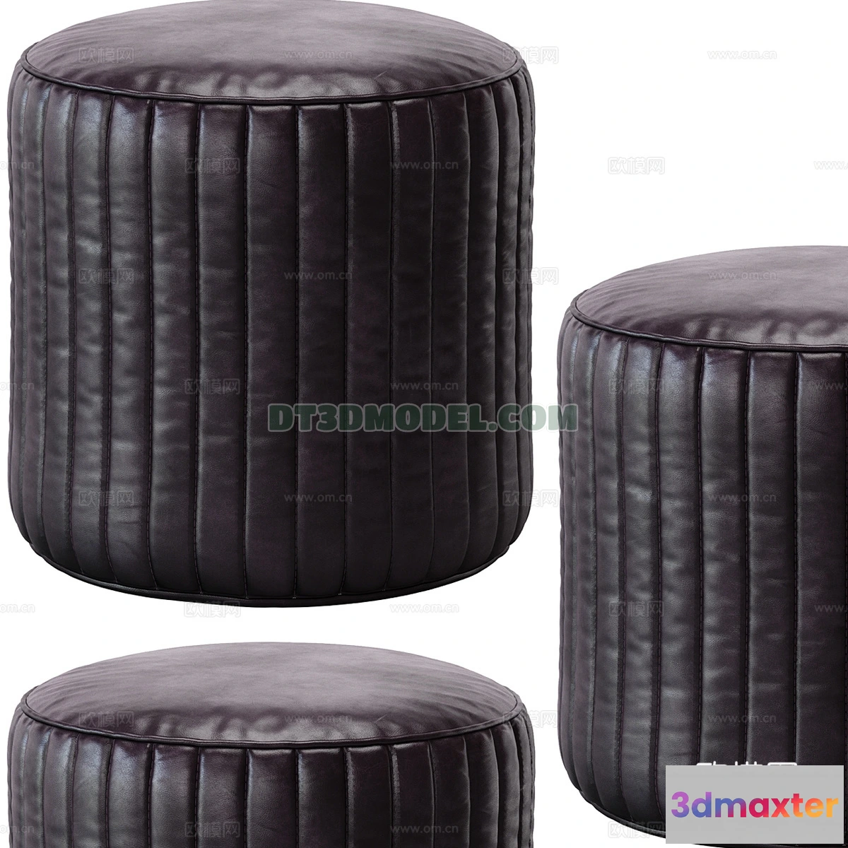 1517870 - FURNITURE - BEDSIDE TABLE - 3D Model For Interior Design - 2105 3D Max